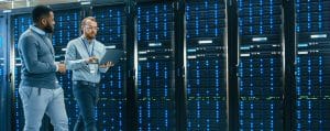 Business owner using cloud accounting